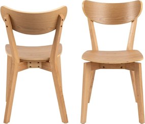 Jedálenské stoličky v dekore duba Roxby - Actona