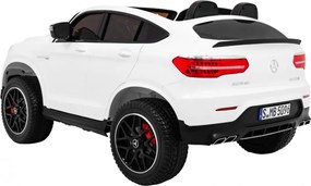 Ramiz Mercedes GLC 63S detské auto Biele SUV + pohon 4x4