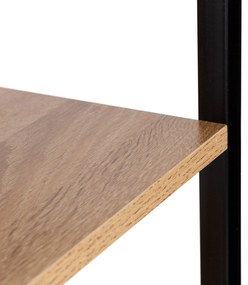 Moderný regál LOFT s 3 policami, 93 cm