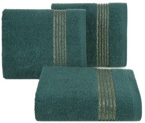 BAVLNENÝ UTERÁK LILA 30X50 CM TMAVOZELENÁ