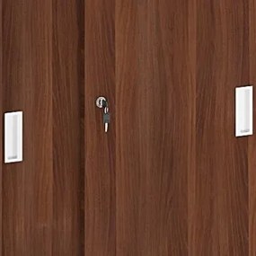 Skriňa zasúvacia MIRELLI, 800 x 400 x 1200 mm, orech