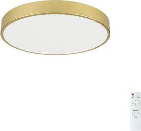 Brilagi - LED stmievateľné svietidlo POOL LED/60W/230V 3000-6000K pr. 60 cm zlaté + diaľkové ovládanie