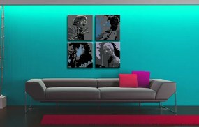 Ručne maľovaný POP Art obraz Rolling Stones | rôzne rozmery