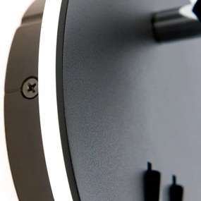 Orion WA 2-1467 - LED Nástenné bodové svietidlo LENNY LED/6W/230V + LED/3W čierna