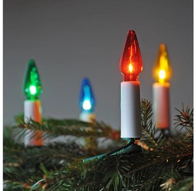 Vianočná reťaz FELICIA 16xE10 13,5m multicolor