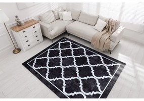Kusový koberec Agase čierný 160x220cm