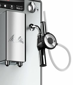 MELITTA Solo Perfect Milk kávovar, strieborná
