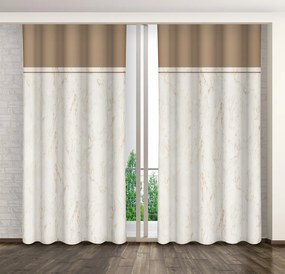 Dekorstudio Luxusný záves s mramorovým vzorom ZMT-014 Rozmer závesu: 140x270cm
