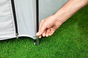 LEAN Bazénový rozkladací stan 600x600x295 cm