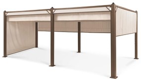 Pantheon Cortina Rust, pavilón, so strechou, 3x6 m, 4 bočné diely