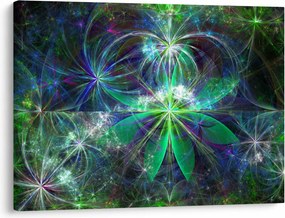 Obraz - Abstraktné geometrické tvary (70x50 cm)