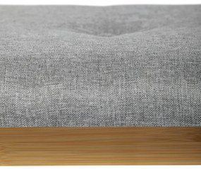 Autronic DR-N1012 GREY2 Botník s taburetom, 90 x 45 x 30 cm