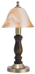Rabalux 7092 - Stolná lampa RUSTIC 3 1xE14/40W/230V