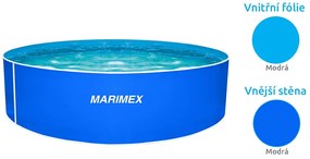 Marimex | Bazén Marimex Orlando 3,66x0,91m s pieskovou filtráciou ProStar 4 s príslušenstvom | 19900044