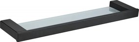 Mexen príslušenstvo, Pavo sklenená polička, čierna, 7030437-70