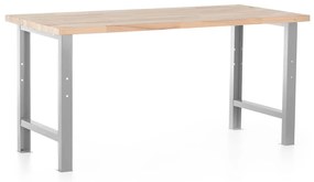 Dielenský stôl Basic 170 x 80 cm, sivá