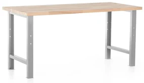 Dielenský stôl Basic 170 x 80 cm, sivá