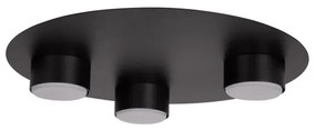 Stropné svietidlo STAR 3xGX53/12W/230V čierna