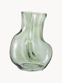 Ručne vyrobená sklenená váza Gleam, V 22 cm