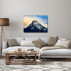 Obraz zasnežených hôr, Nepál (70x50 cm)