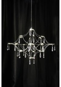 LED závesné svietidlo v striebornej farbe ø 60 cm Efesos – Markslöjd