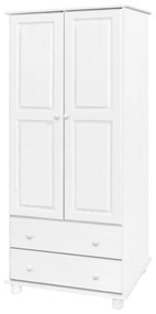 IDEA nábytok Skriňa 2-dverová 8850B biely lak