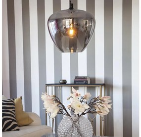 ByRydens 4200870-4505 - Luster na lanku BELLISSIMO 1xE27/8W/230V dymová/čierna