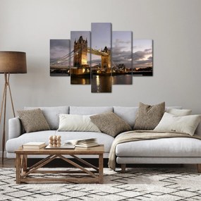 Obrázok - Tower Bridge v noci (150x105 cm)