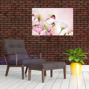 Obraz - Motýľ (90x60 cm)