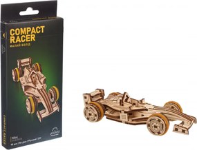 Ugears 3D mechanické puzzle Pretekár compact racer 90 ks