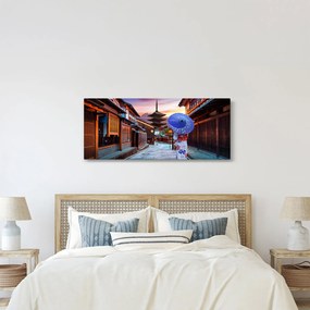 Obraz - Ázijská žena (120x50 cm)