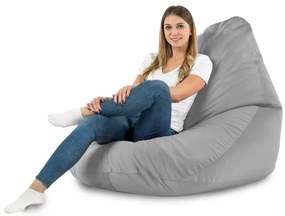 Sedací vak DROP XXL svetlo sivý