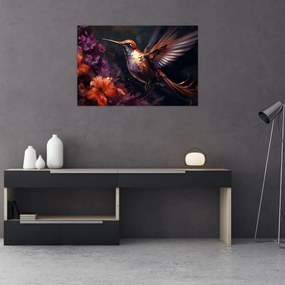 Obraz - Kolibrík (90x60 cm)