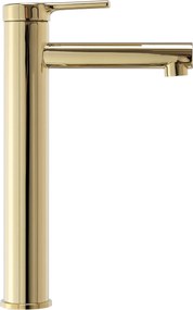 Rea Pixel, vysoká umývadlová batéria h-275, zlatá lesklá, REA-B6215