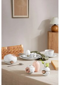 Súprava 3 miniatúrnych porcelánových váz Kähler Design Hammershøi Poppy