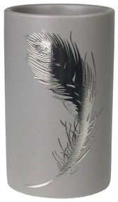 Pohár Piume šedý