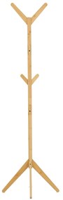 Stojanový vešiak B017 NAT, bambus