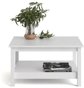 Biely konferenčný stolík 81x81 cm Madrid - Tvilum