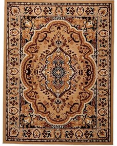 Kusový koberec PP Akay béžový 100x200cm