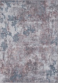 My Flair, Kusový koberec Avery grau/blau/braun – na von aj na doma, 120x180, šedá, chodba / predsieň