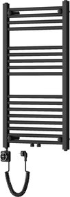 Mexen Mars, elektrické vykurovacie teleso 900 x 500 mm, 400 W, čierna, W110-0900-500-6400-70