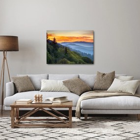 Obraz - Červánky v horách (70x50 cm)
