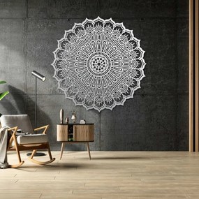 Nástenná Mandala | Precízny drevený 3D výrez pre moderný interiér | SENTOP PR0506