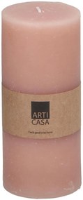 Sviečka Arti Casa, ružová, 7 x 16 cm