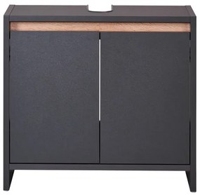 Livarno home Skrinka pod umývadlo Oslo, antracitová  (100376959)