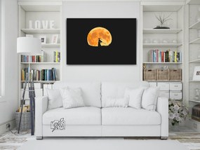 Gario Maľovanie podľa čísel Samuraj pri západe slnka Rozmery: 80 x 60 cm, Rámovanie: S vnútorným rámom
