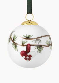 Vianočná guľa z porcelánu Hammershøi