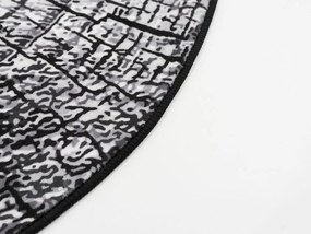 Okrúhly koberec Neo so vzorom – moderný dizajn pre domov Rozmer: 90 cm