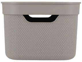 Plastový úložný box s vekom Deco - Rotho