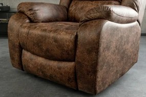 Kreslo Relax 47596 Hollywood - Antik Hnedá  - Komfort-nábytok